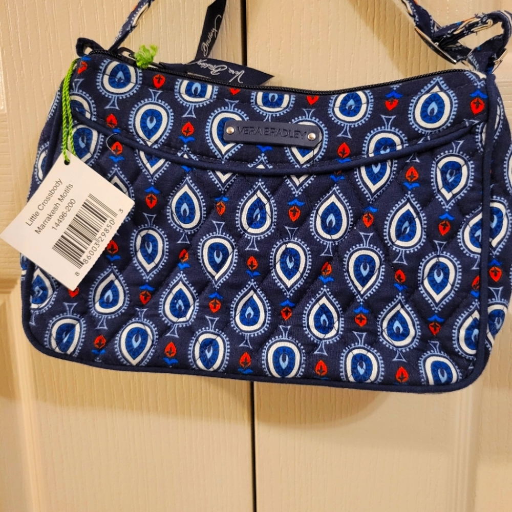 Vera Bradley Little Crossbody Marrakesh Motifs